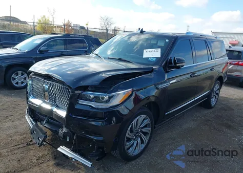 2023 Lincoln Navigator Reserve L из США, поврежденный, VIN 5LMJJ3LG7PEL01849